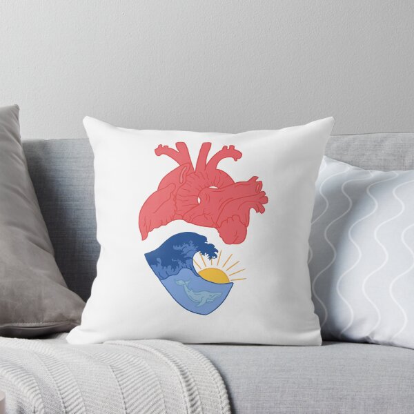 Item preview, Heart Anatomy with the Ocean designed and sold by adesignworld.