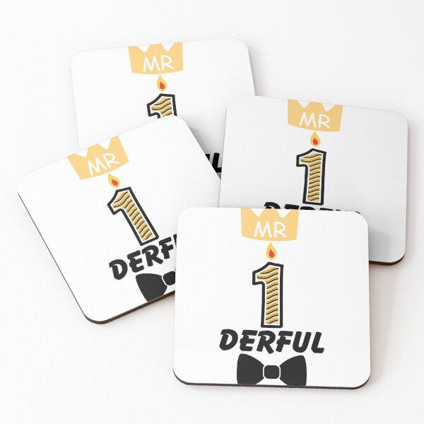 Item preview, Mr 1 derful (wonderful) 1st birthday baby design  designed and sold by Tshepomuza.