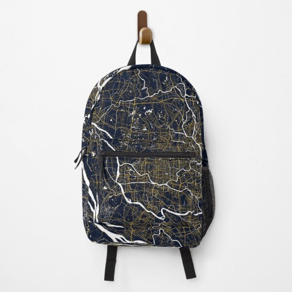 Item preview, Foshan City Map of Guangdong, China - Gold Art Deco designed and sold by deMAP.