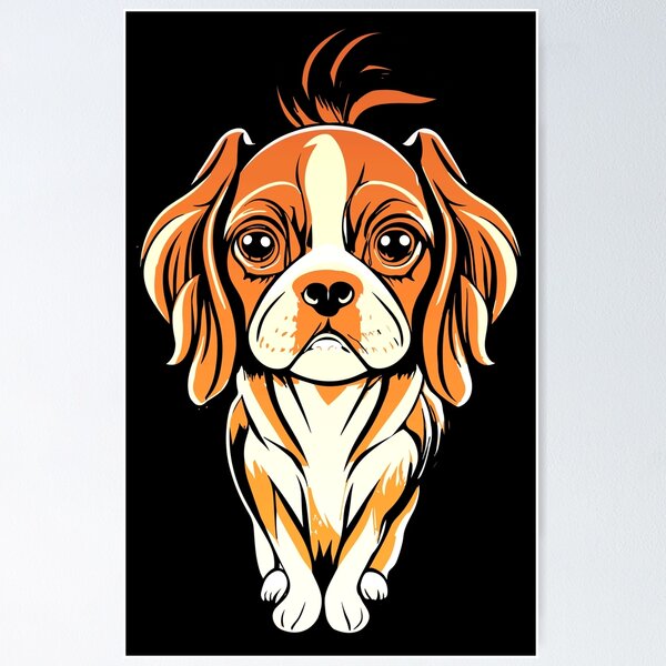 Item preview, Cavalier King Charles Spaniel 6 designed and sold by SteadyRolling.