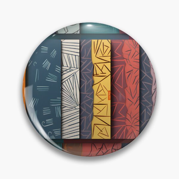 Item preview, Abstract Art Collage - Colorful and Geometric Patterns designed and sold by alaa-mously.