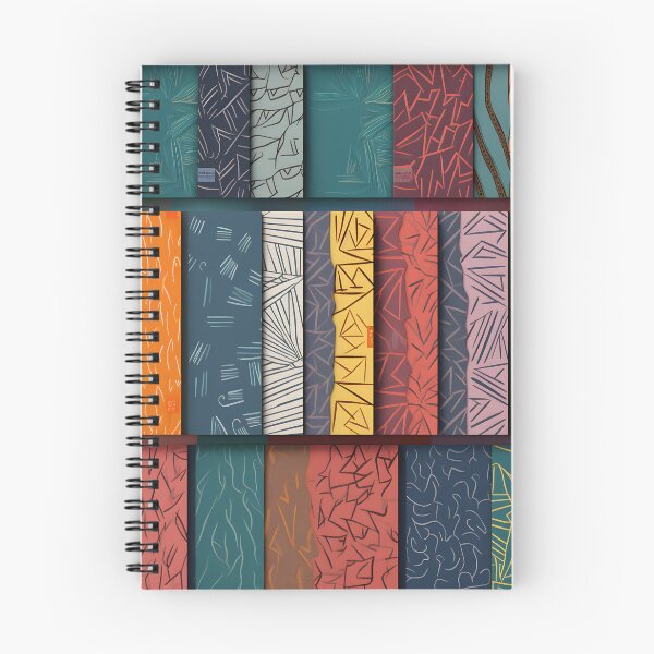 Item preview, Abstract Art Collage - Colorful and Geometric Patterns designed and sold by alaa-mously.