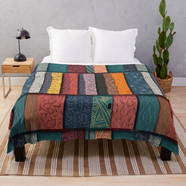 Item preview, Abstract Art Collage - Colorful and Geometric Patterns designed and sold by alaa-mously.