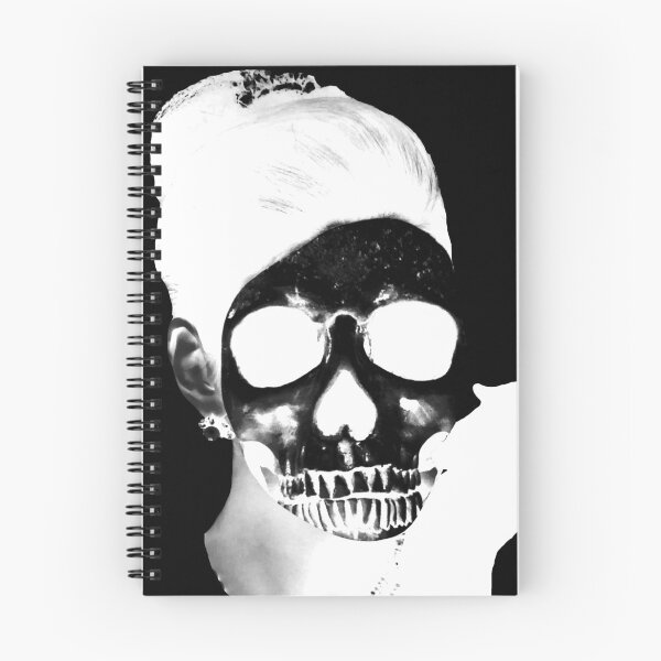 Item preview, Collage Art by Katarzyna Zachtej - woman skull in xray designed and sold by pracovniakejzi.