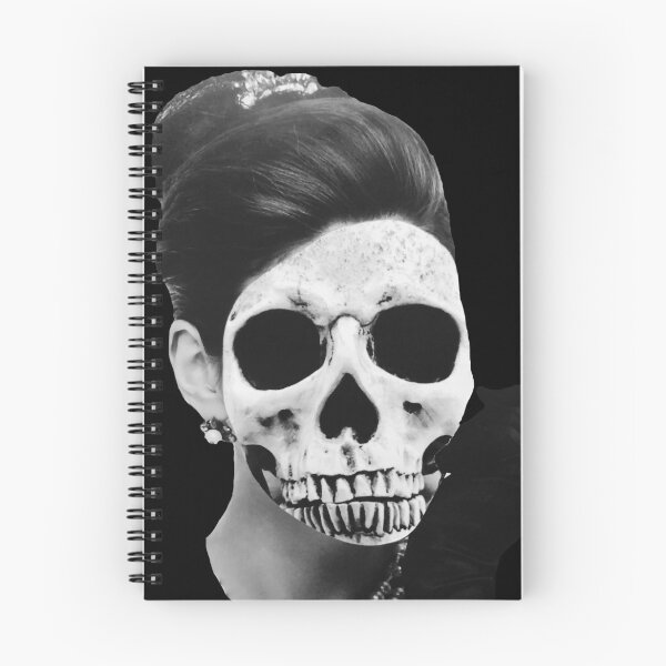 Item preview, Collage Art by Katarzyna Zachtej - woman skull art designed and sold by pracovniakejzi.