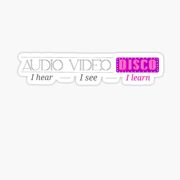 Disco Stickers for Sale