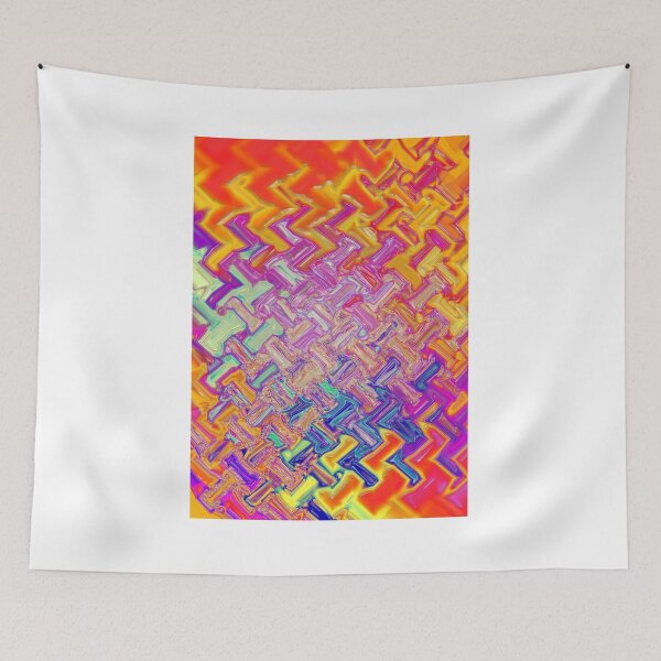 Item preview, Harmonious shapes and contrasting colors orange and blue designed and sold by Ivicaartist.