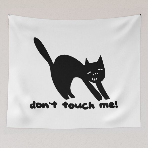Item preview, Don't Touch Me! designed and sold by The Cosmic Turtle.