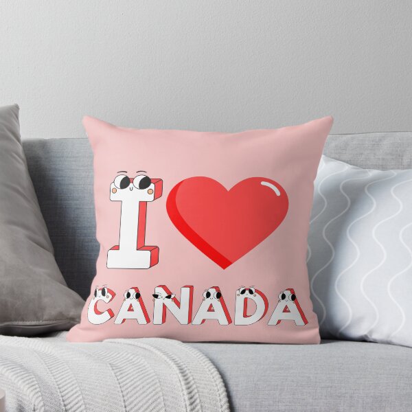 Item preview, I Love CANADA Funny Design designed and sold by DreamShop5.