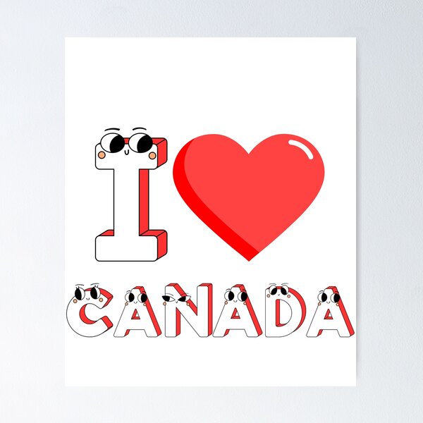 Item preview, Amo el diseño divertido de CANADÁ designed and sold by DreamShop5.