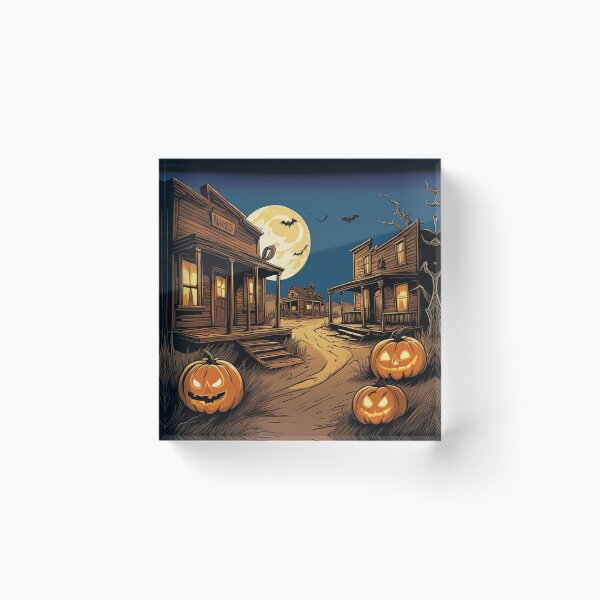 Item preview, Deserted Halloween Town designed and sold by Steambesties.