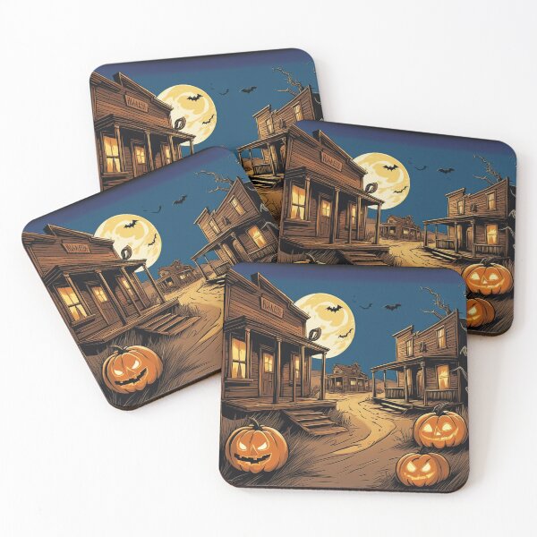 Item preview, Deserted Halloween Town designed and sold by Steambesties.