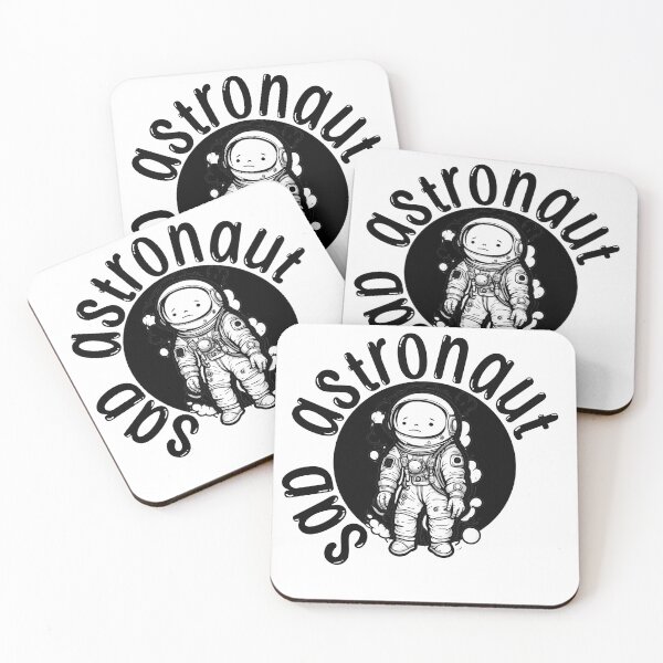 Item preview, sad astronaut kid black white graphic illustration design designed and sold by ironpalette.