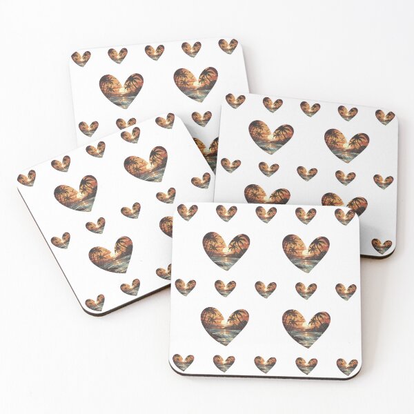Item preview, sunset heart designed and sold by PrintablePalace.