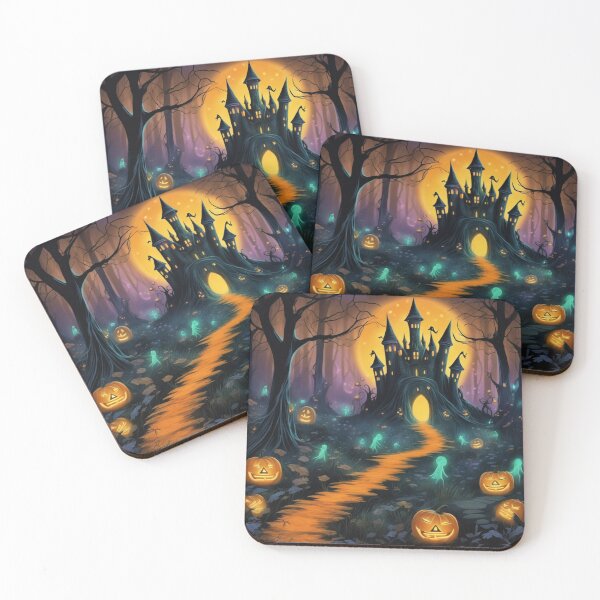 Item preview, Enchanted Halloween Forest designed and sold by Steambesties.