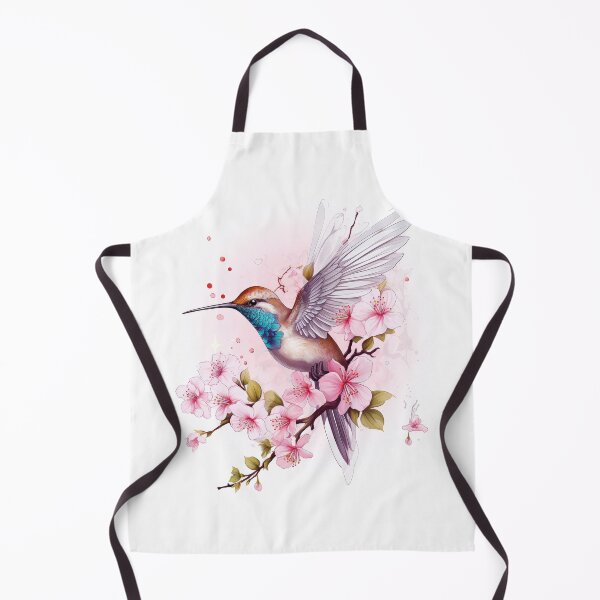 Item preview, Hummingbird Cherry Blossom Beautiful Wall Decor designed and sold by PaperScaped.