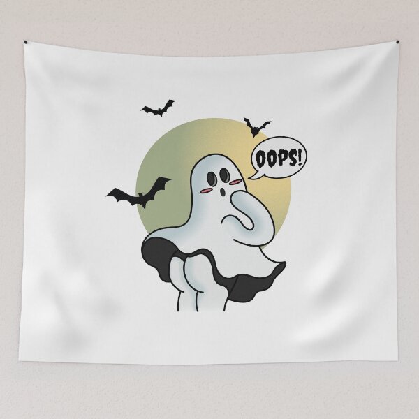 Item preview, Big booty halloween ghost designed and sold by Alammo.