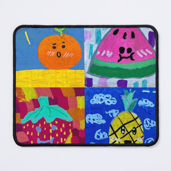 Item preview, Orange Watermelon Strawberry Pineapple designed and sold by AnnijaArt.