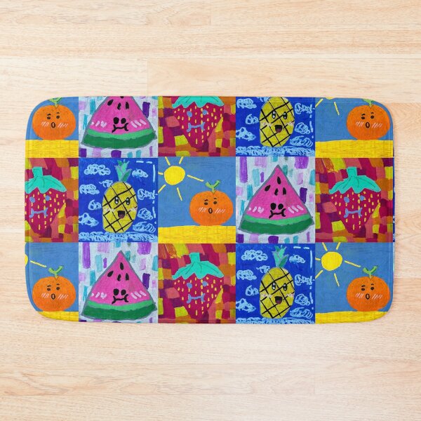 Item preview, Orange Watermelon Strawberry Pineapple designed and sold by AnnijaArt.