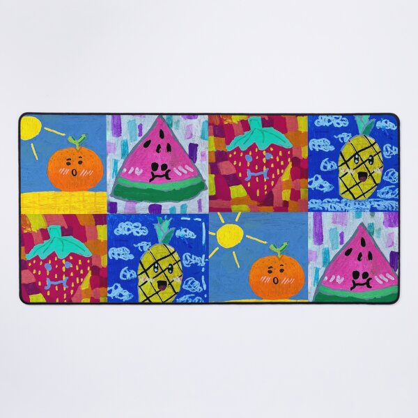Item preview, Orange Watermelon Strawberry Pineapple designed and sold by AnnijaArt.
