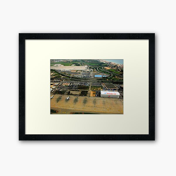 BCN 0194 Airport Framed Art Print