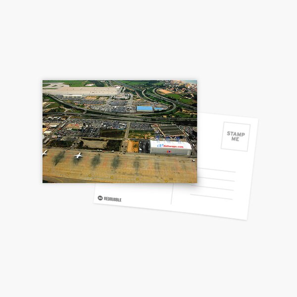 BCN 0194 Airport Postcard