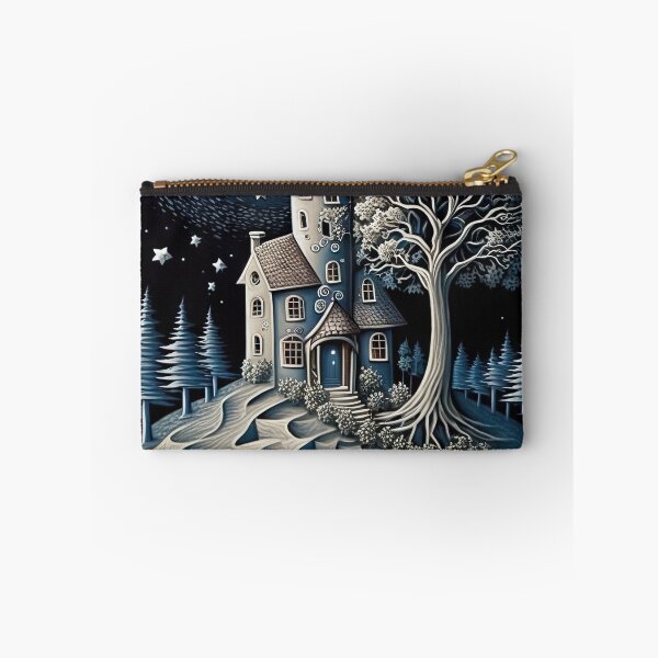 Item preview, Blue House in the Woods designed and sold by OccultDreams.