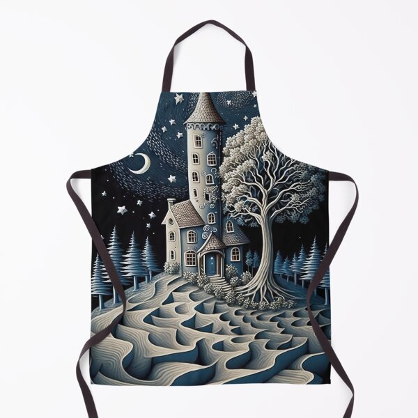 Item preview, Blue House in the Woods designed and sold by OccultDreams.
