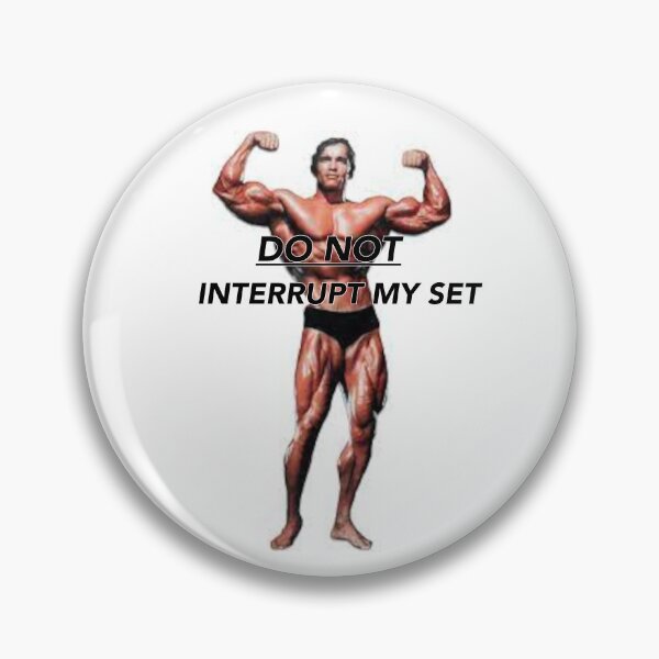 Item preview, Arnold Schwarzenegger Weightlifting Workout- Do not interrupt my set designed and sold by Tautvydas.
