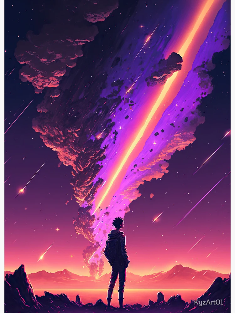画材 Meteor Shower Amazon.com: Meteor Shower 1833 Npeople Observing A Meteor