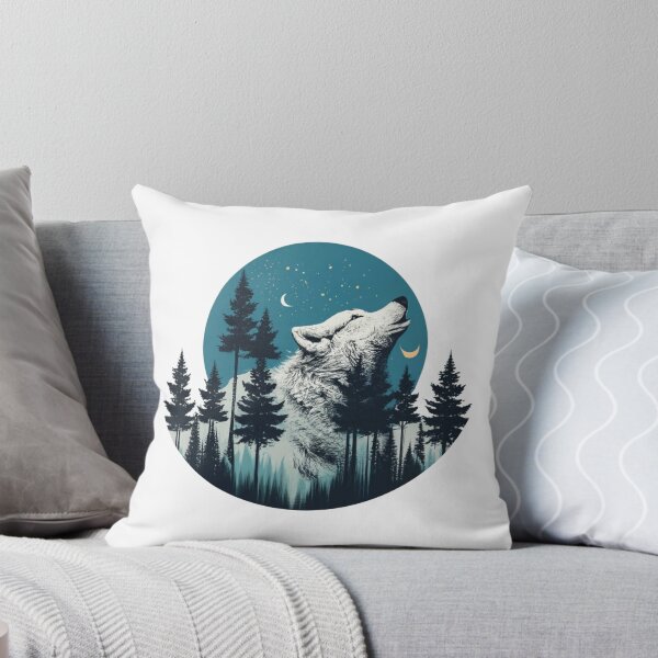 Item preview, Wolf Howling designed and sold by Silver-Lady-Cre.