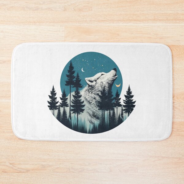 Item preview, Wolf Howling designed and sold by Silver-Lady-Cre.