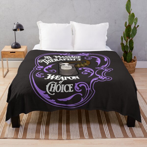 Item preview, A Massage Therapist's Weapon of Choice Meme designed and sold by nirelle.