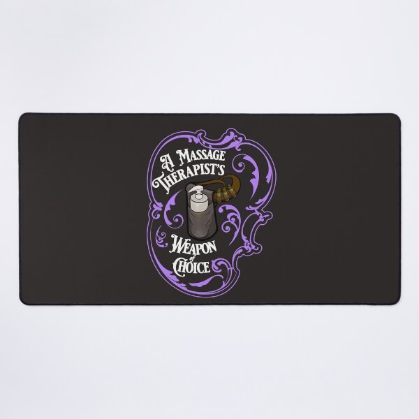 Item preview, A Massage Therapist's Weapon of Choice Meme designed and sold by nirelle.