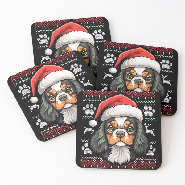 Item preview, English Toy Spaniel Ugly Sweater Christmas designed and sold by rafaeltto.