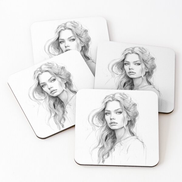 Item preview, Female sketch designed and sold by magicartjourney.