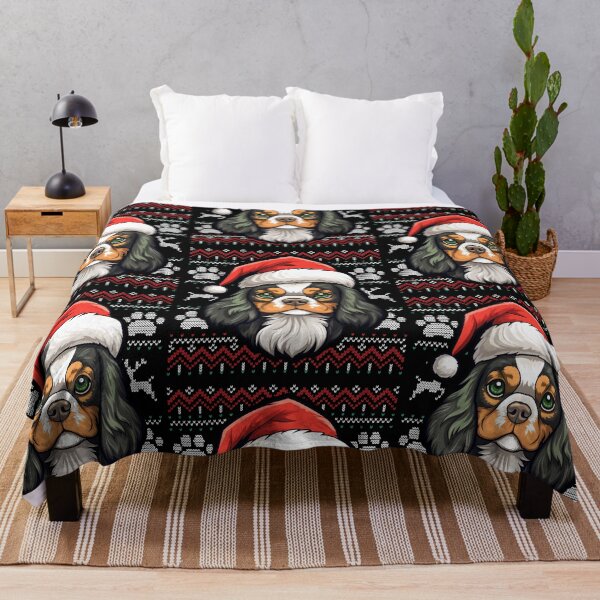Item preview, English Toy Spaniel Ugly Sweater Christmas designed and sold by rafaeltto.