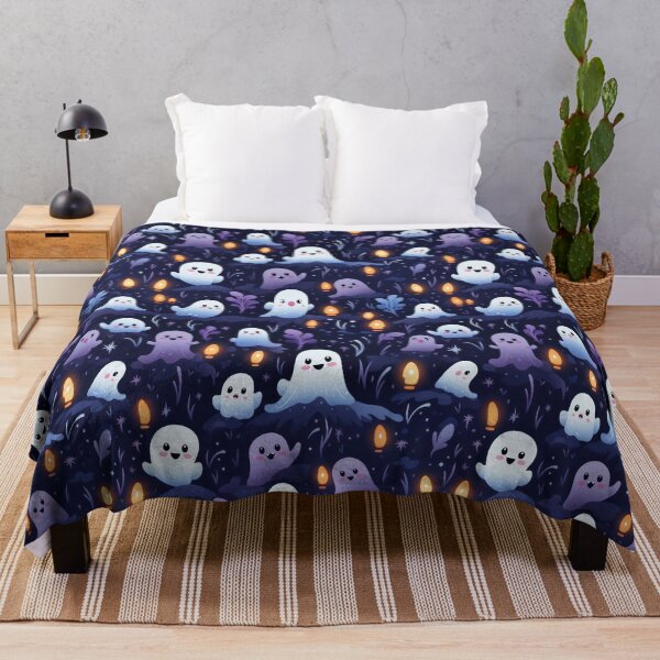Item preview, Ethereal Echoes: Boo-tiful Ghosts Pattern designed and sold by KaleidoKiosk.