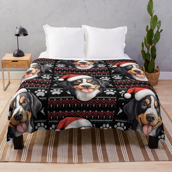 Item preview, Entlebucher Mountain Ugly Sweater Christmas designed and sold by rafaeltto.