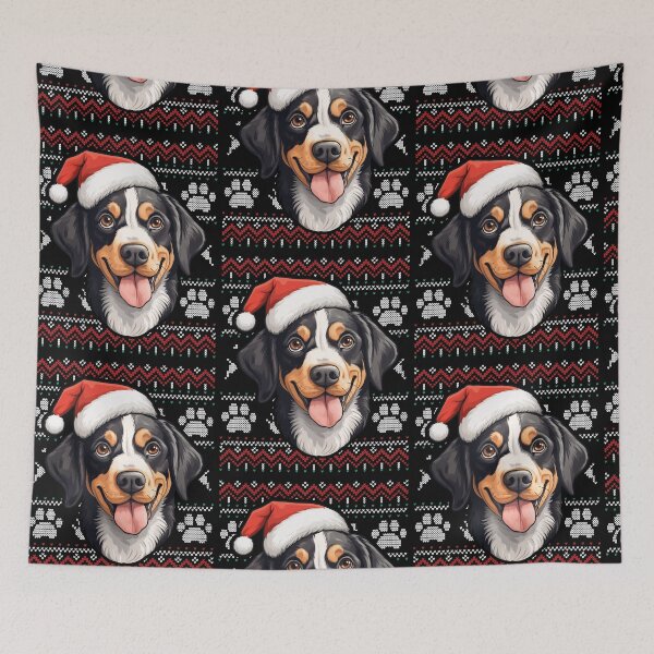 Item preview, Entlebucher Mountain Ugly Sweater Christmas designed and sold by rafaeltto.