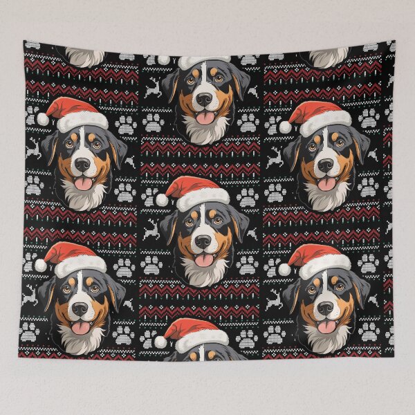 Item preview, Entlebucher Mountain Ugly Sweater Christmas designed and sold by rafaeltto.