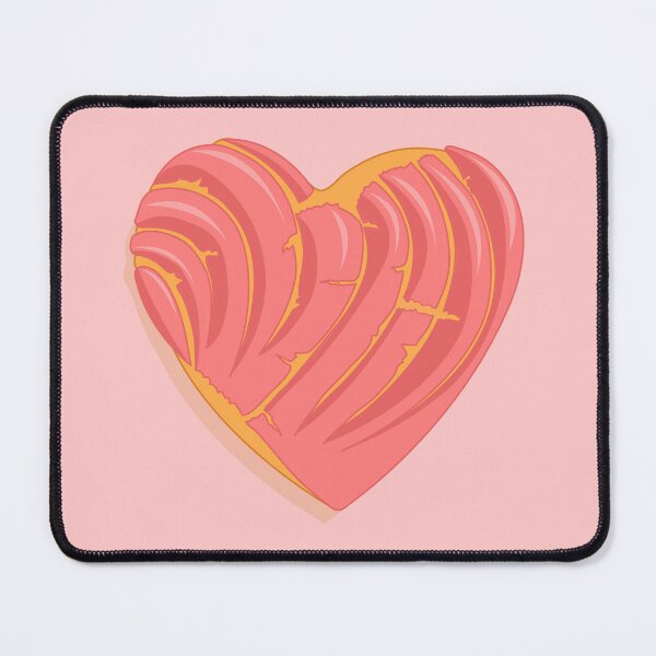 Item preview, Heart Concha Sweet Bread Seashell  designed and sold by fa-me.