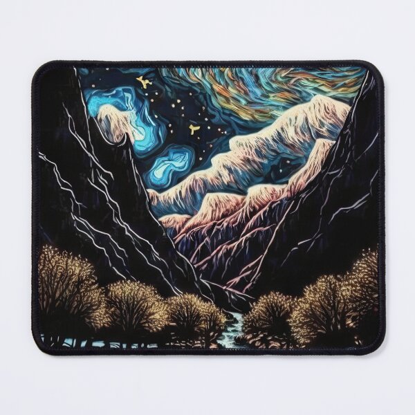 Item preview, Wilderness Mountain Stream (Variation) designed and sold by OccultDreams.