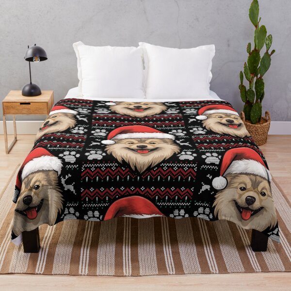 Item preview, Eurasier Ugly Sweater Christmas designed and sold by rafaeltto.