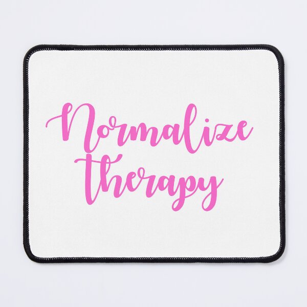 Item preview, Normalize Therapy in Pink designed and sold by coffeepolicy.