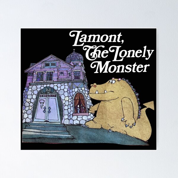 Aperçu de l'œuvre Lamont le monstre solitaire créée et vendue par SaulsBoutique.