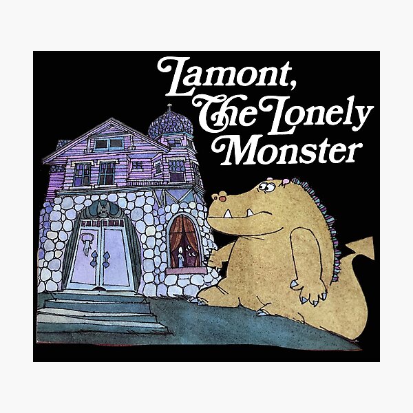 Item preview, Lamont el monstruo solitario designed and sold by SaulsBoutique.