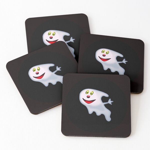 Item preview, Halloween Ghost in a circle  designed and sold by Velvet Noise.