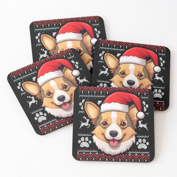 Item preview, Fawn Corgi Ugly Sweater Christmas designed and sold by rafaeltto.