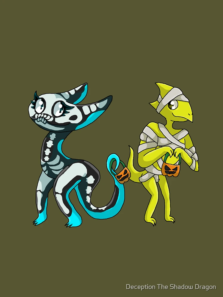 Cyan And Yellow Halloween (Rainbow Friends) Art Print for Sale by  Deception The Shadow Dragon